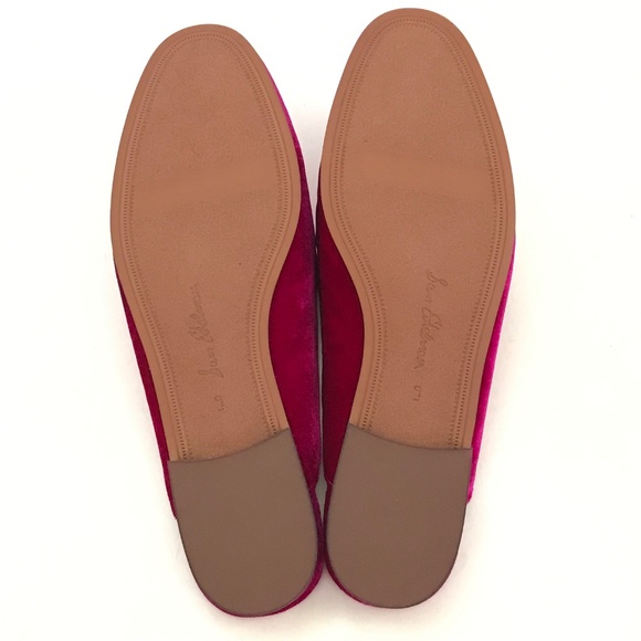 SAM EDELMAN Linnie Velvet Mule Slip On Flat Pink Women’s Size 9 - Picture 14 of 16